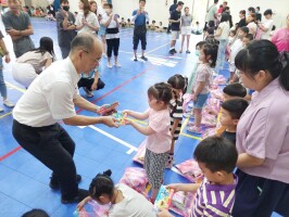 113.8.30 「大手牽小手、快樂上學齊步走」新生入學迎新活動