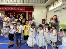 基隆市中山國小113學年度第74屆暨附設幼兒園 第30屆畢業典禮:12